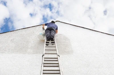 Peinture extérieure aux Villettes — façades et ravalement